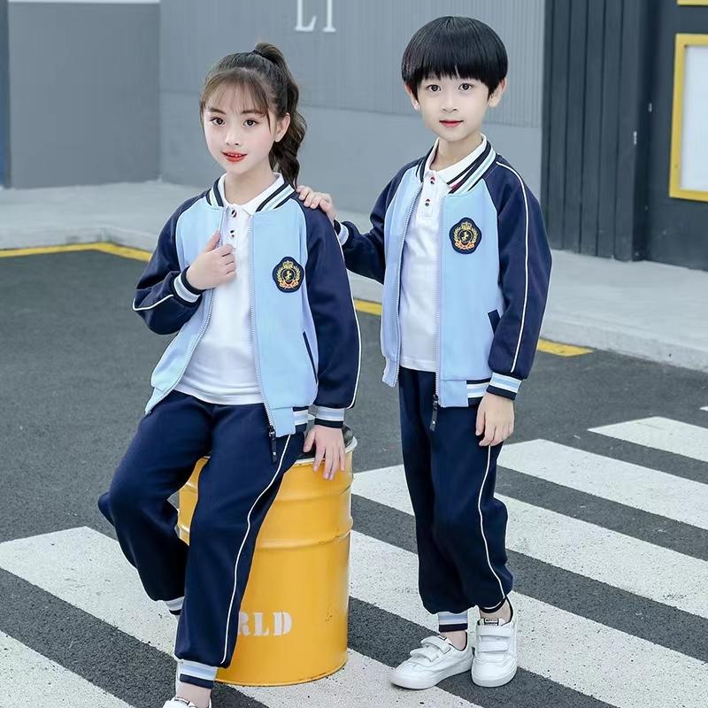 郑州校服定做郑州中学生校服厂家小学生校服加工厂 5
