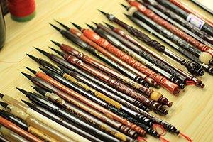 胎毛筆專業現場製作廠家冬順筆莊 2