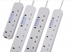 British standard power socket board British socket board British 3-meter South A