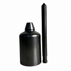 Customized high purity graphite crucible for precious metal smelting