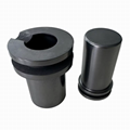 High purity graphite crucible for melting gold silver copper Aluminum 2