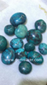 natural Hubei turquoise flat&oval