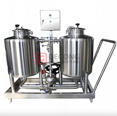 50L 100L 150L 200L Mobile CIP Stations Electric Heating Cleaning in Place Statio