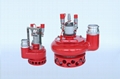 Hydraulic slurry pump