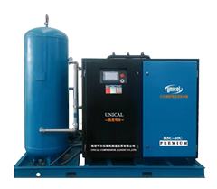 oil-free variable frequency screw  booster compressor