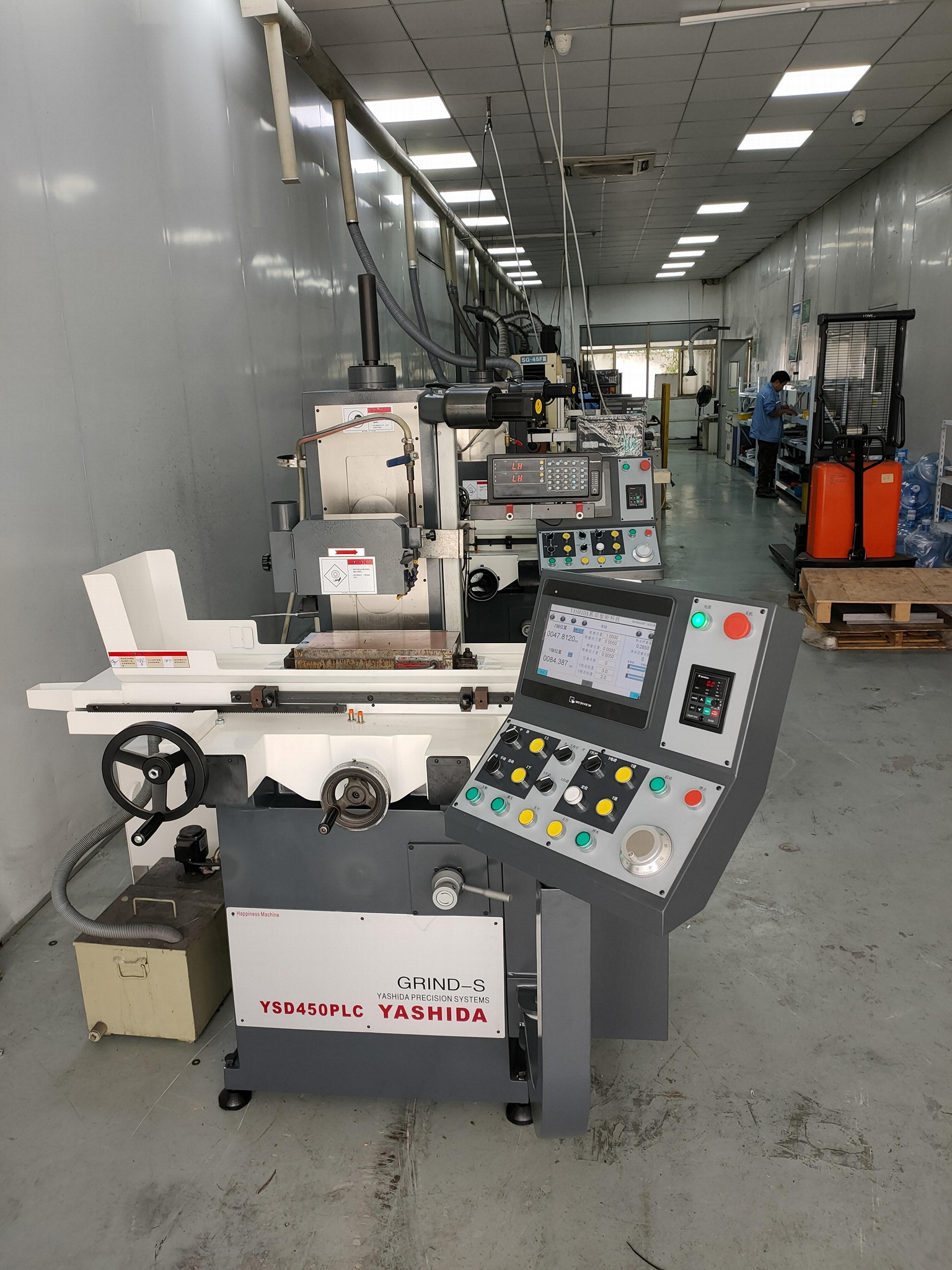 YASHIDA 450PLCAutomatic Surface Grinding Machine 4