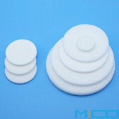 Customized Quartz Glass Frits Porous Glass Filter Quartz Sinters Disc Plate 