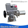 Wind valve control electric actuator