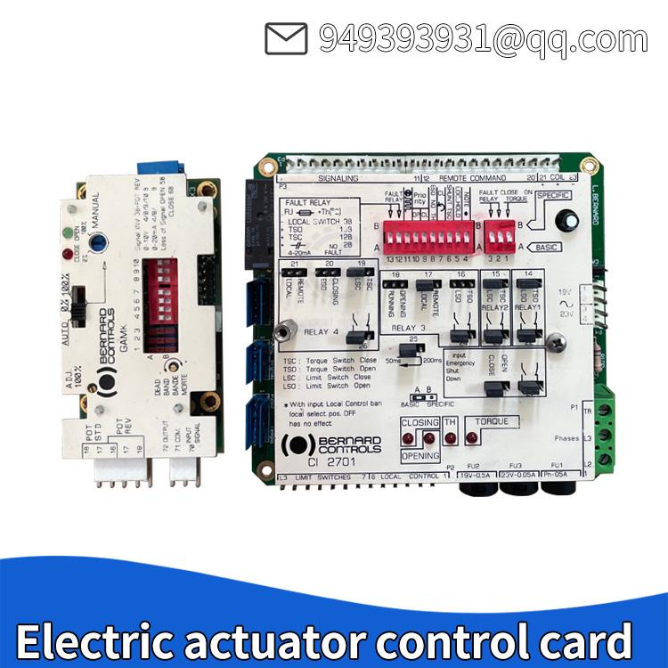 Bernard electric actuator accessory control card CI2701 GAMK 2