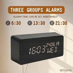 electronic alarm clock wholesale LED digital clock desktop  digital clock 