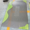 1060 aluminum plate round hole mesh board