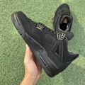 Air Jordan 4 AJ4 black cat 