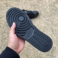 Air Jordan 1 LOW AJ1 black basketball shoes 4