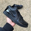 Air Jordan 1 LOW AJ1 black basketball shoes 7