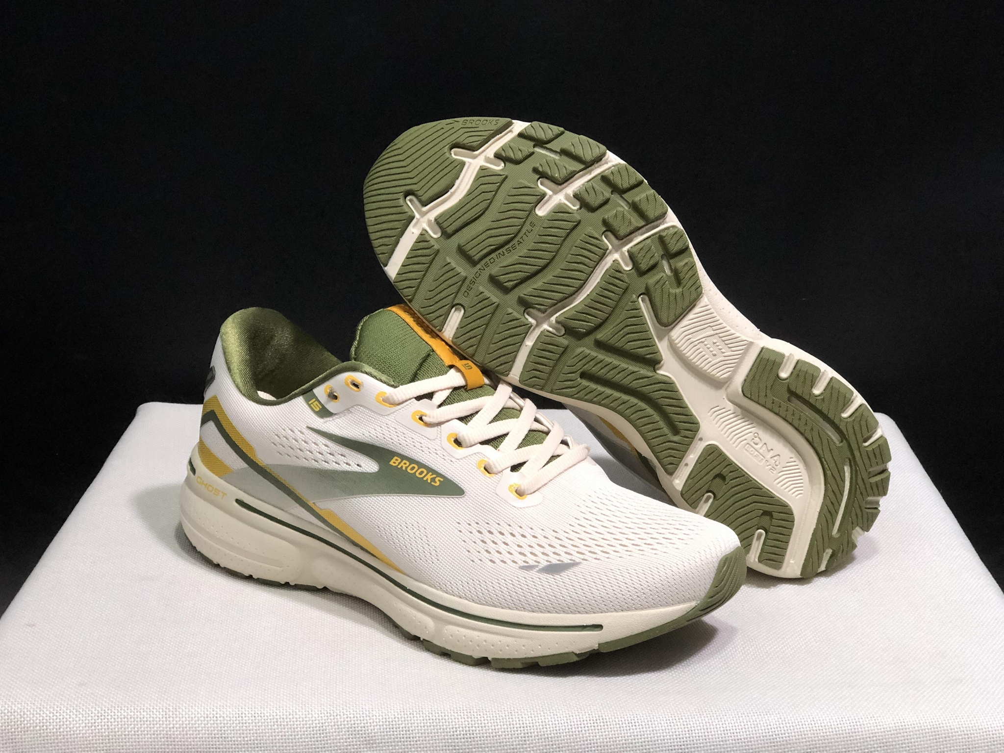 Brooks Ghost 15 Premium Cushioned Running Shoes for Men & Women 8