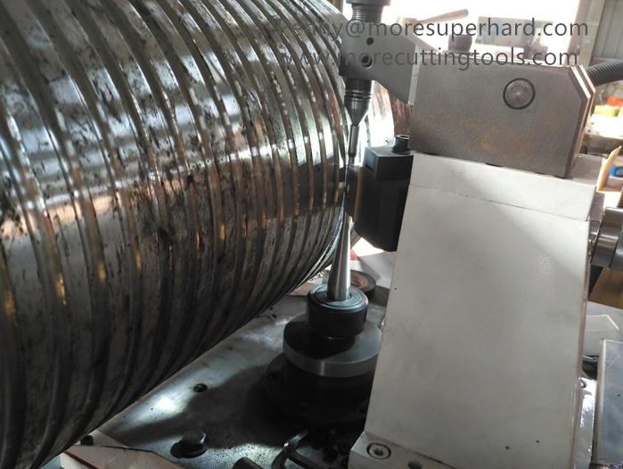 PCD and PCBN Inserts for Machining Rolls 3