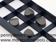 Solid CBN Inserts for Hard Turning Cast Iron and Hardened Steel