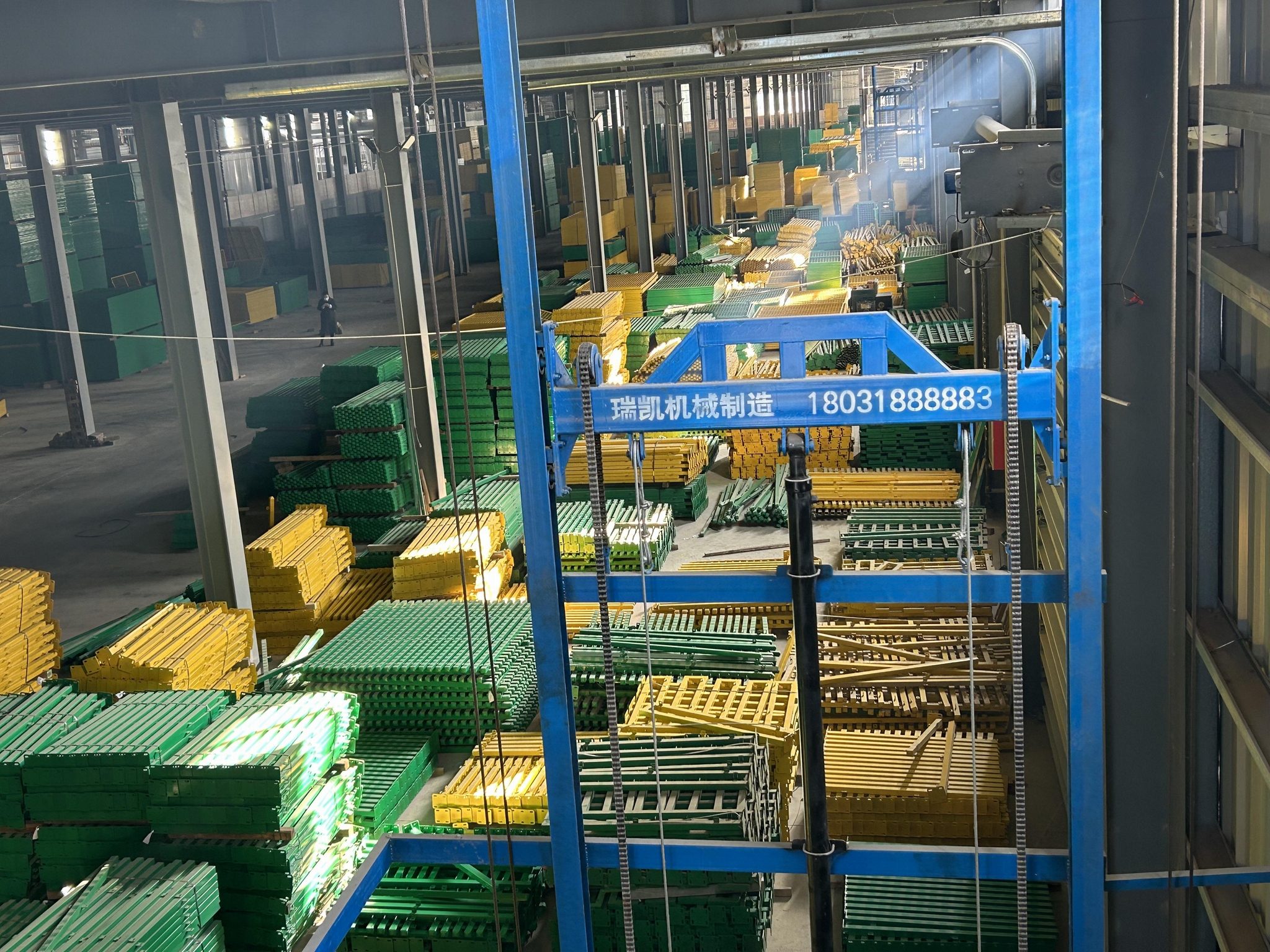 车间仓库围栏网工厂设备防护 3