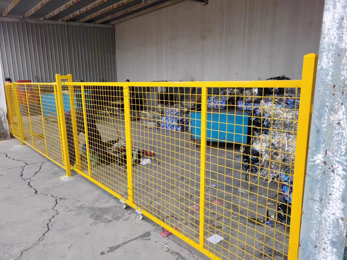 車間隔離網防護網重型機械圍欄工廠防撞加高可定製 3