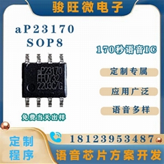 aP23170 一次性燒錄語音IC 按客戶要求定語音程序