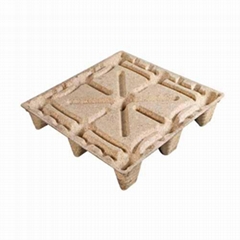 Hot selling single side recycled presswood nestable pallet for transportation 
