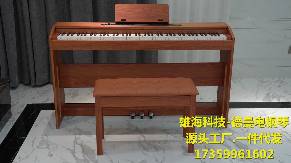 雄海科技電鋼琴88鍵全重錘電鋼琴DigitalPiano德曼電鋼琴教學琴行電鋼琴 2