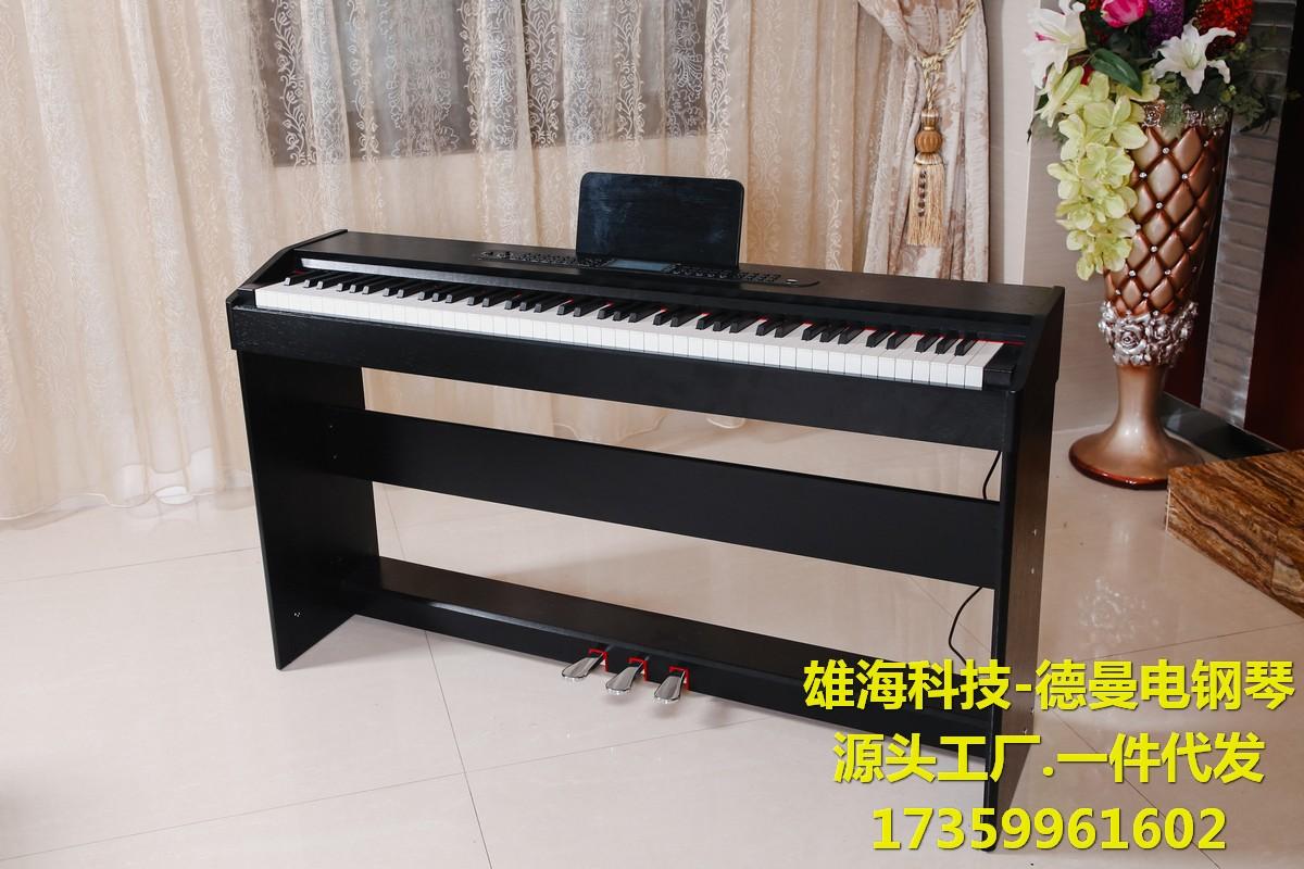 雄海科技電鋼琴88鍵全重錘電鋼琴DigitalPiano德曼電鋼琴教學琴行電鋼琴 3