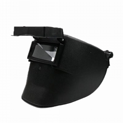 Electric welding helmet that can be matched with safety helmets for production, 