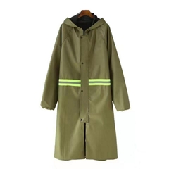 Canvas raincoats, gabardine coats, men's and women's coats, work site labor prot