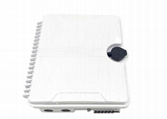 12Core Waterproof IP65 FTTH Termination Box 2 In 12 Out ABS Material