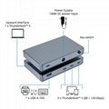 6 in 1 Thunderbolt 5 HUB Docking Station with SSD Enclosure 1