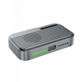 80Gbps M.2 NVMe SSD Enclosure Compatible