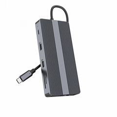 14 in 1 Triple Display USB C Docking Station