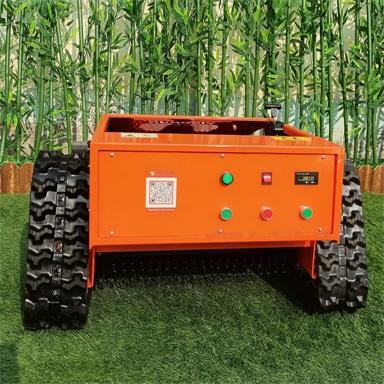 Brushless Remote Control Crawler Weed Mower (VTC550-90 with snow plough)