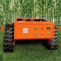 Brushless Remote Control Crawler Weed Mower (VTC550-90 with snow plough) 1