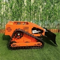 Brushless Remote Control Crawler Weed Mower (VTC550-90 with snow plough) 2