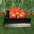Brushless Remote Control Crawler Weed Mower (VTC550-90 with snow plough) 3