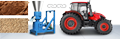 Tractor Powered Pellet Machine