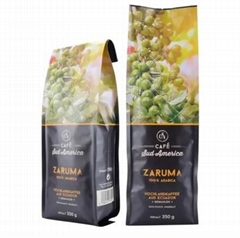 4 Side Seal Coffee Bag Quad Seal Pouch Packaging Supplier