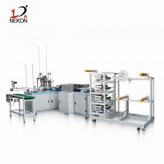 Servo Motor Type Outer Ear-Loop Disposable Flat Face Mask Making Machine