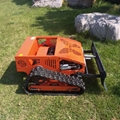 USD1950 Brushless Remote Control Crawler Weed Mower (VTC550-90 with snow plough)