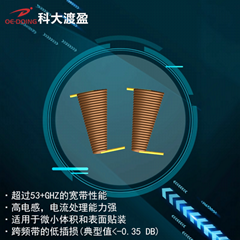 科大渡盈  表面貼裝寬帶錐形電感器（DYTIV0101M0025N95-AB）