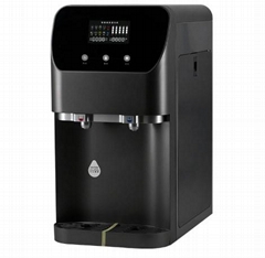 Table Top 2 Taps Reverse Osmosis Hot And Cold Water Dispenser