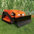 Brushless Remote Control Crawler Weed Mower (VTC550-90 with snow plough) 3