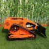 Brushless Remote Control Crawler Weed Mower (VTC550-90 with snow plough) 5