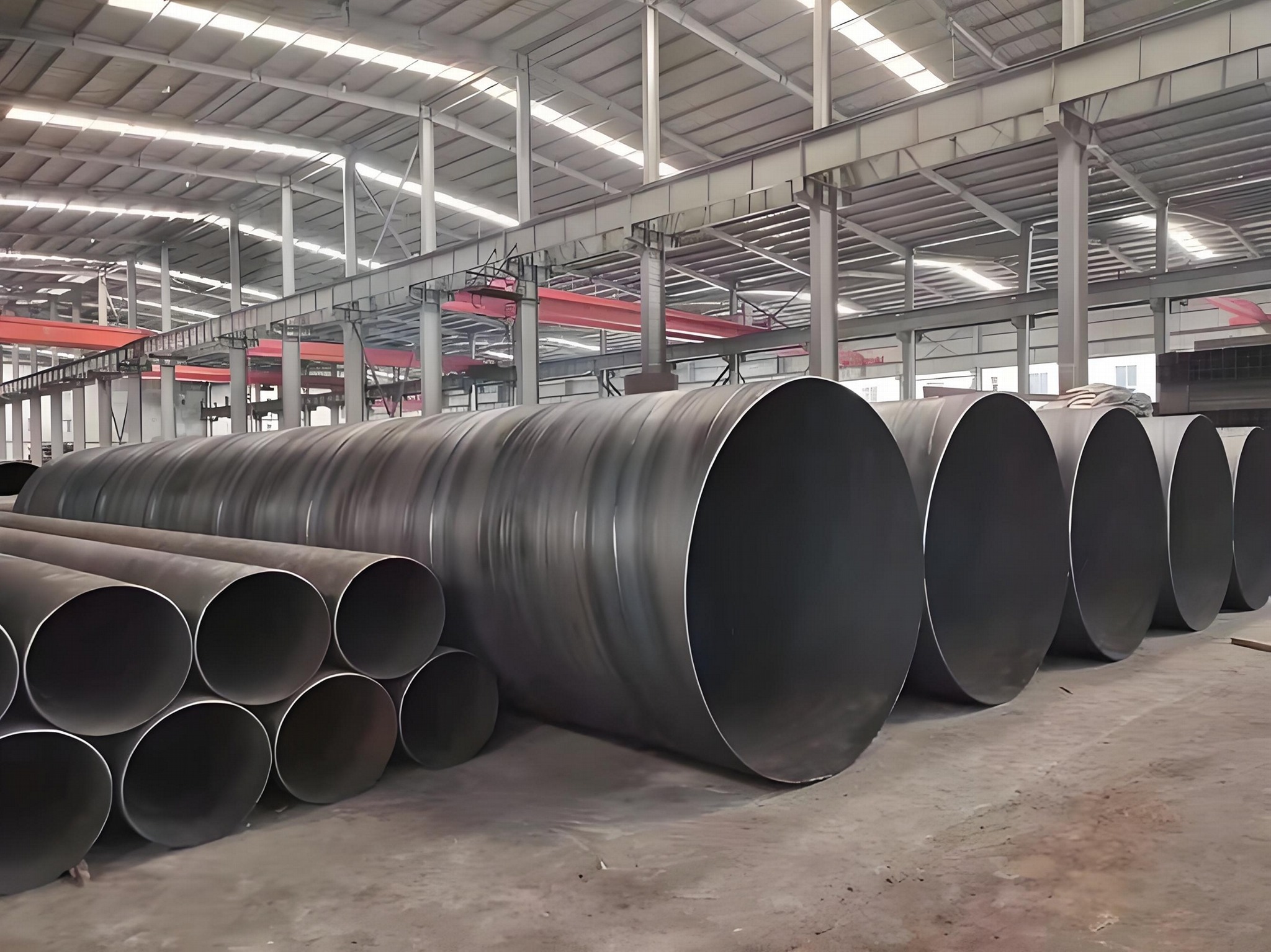 鋼護筒可定製廠家直供 鑽頭地基樁專用大口徑螺旋鋼管 4