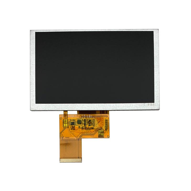5 inch tft lcd display 800*480 with 300 brightness 4