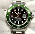 Rolex Submariner 16610LV Kermit Fullset Z-serial mens luxury watches men watch