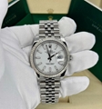 Rolex Datejust 41mm Black Diamond Oyster 126334-0011 swiss luxury watches men
