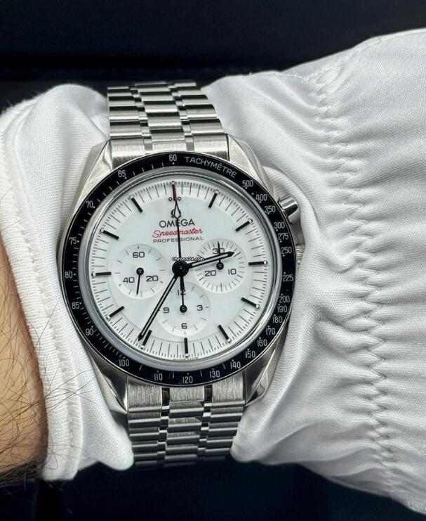 Omega 2025 Speedmaster Moonwatch Professional White 310.30.42.50.04.001 cheapest